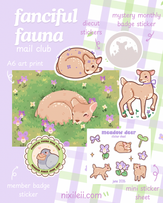 Fanciful Fauna Mail Club - EU Only!