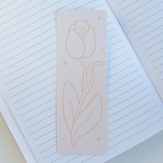 Tulip mouse bookmark