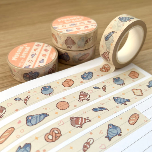 Pigeons & Bread Washi Tape