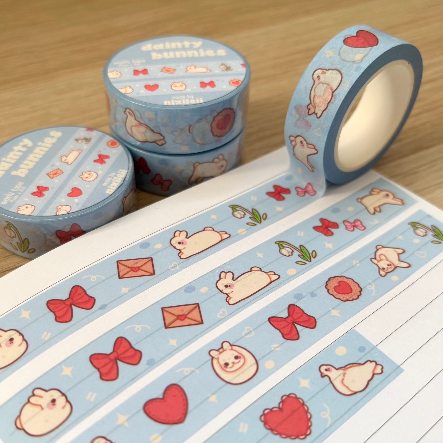 Dainty Bunnies Washi Tape
