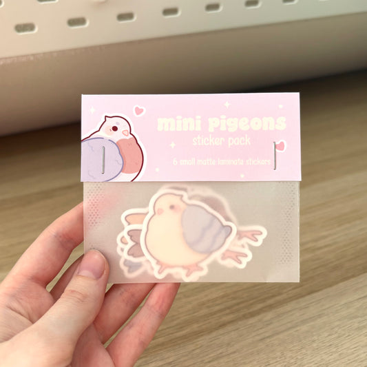 Mini Pigeons Sticker Pack