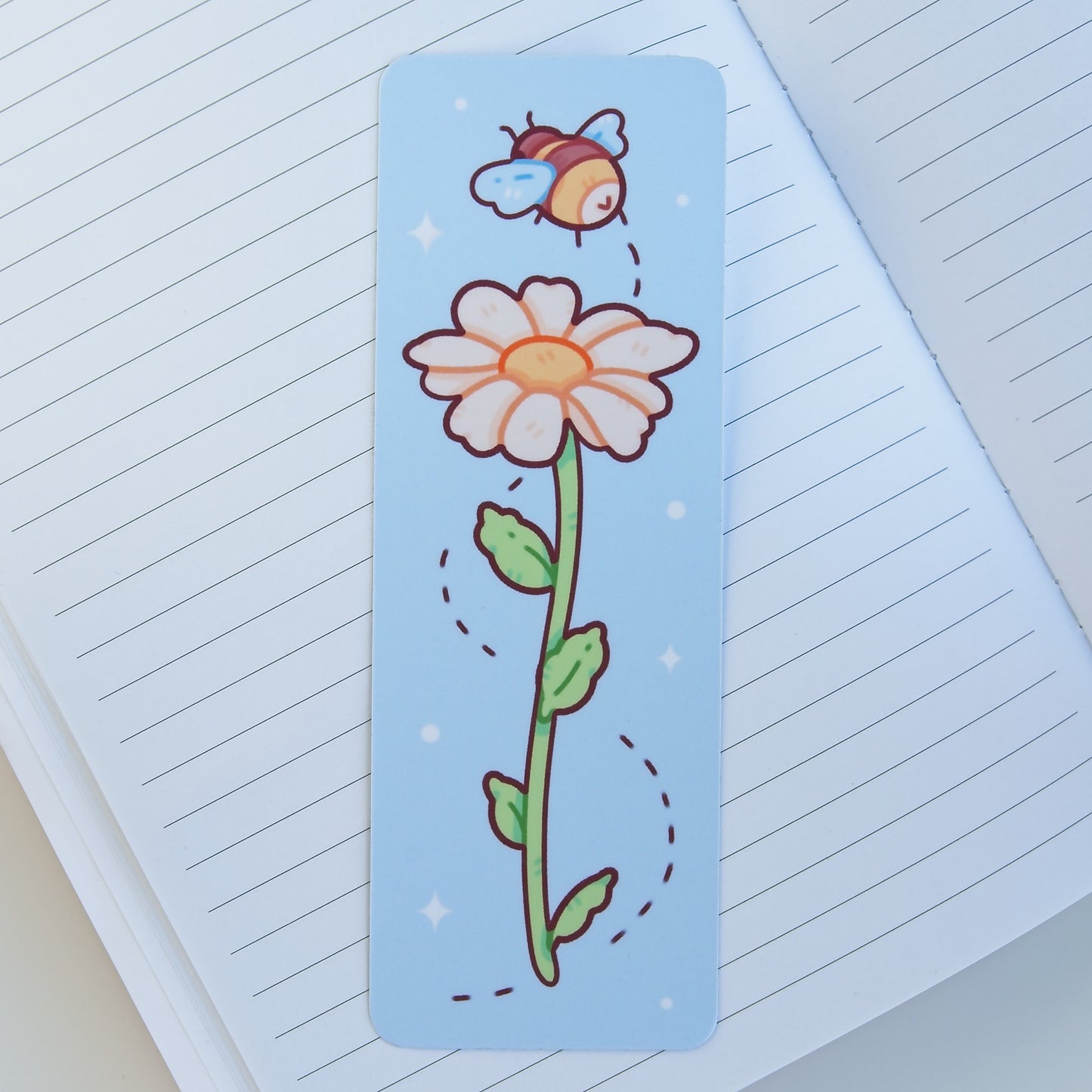 Bee Daisy Bookmark