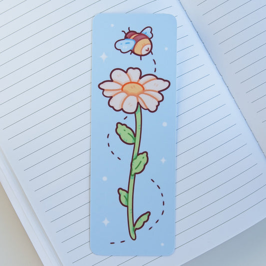 Bee Daisy Bookmark