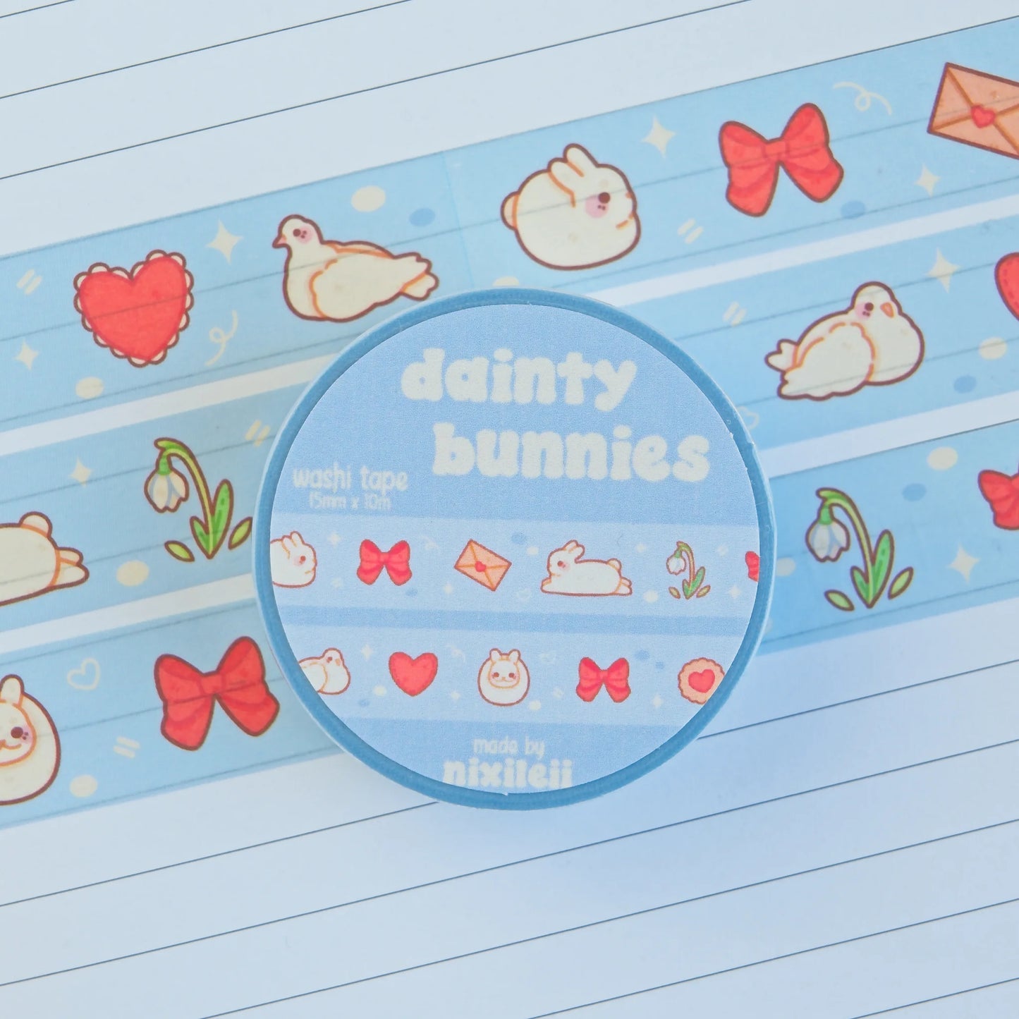 Dainty Bunnies Washi Tape