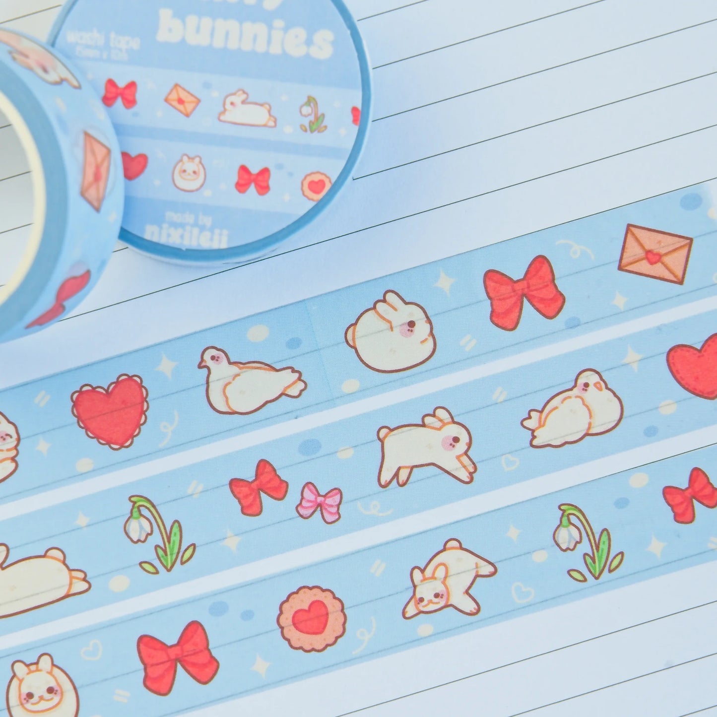 Dainty Bunnies Washi Tape