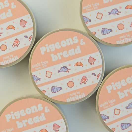 Pigeons & Bread Washi Tape